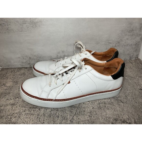 Allen Edmonds shoes mens Alpha Laceup Size 10.5 White Model 4639